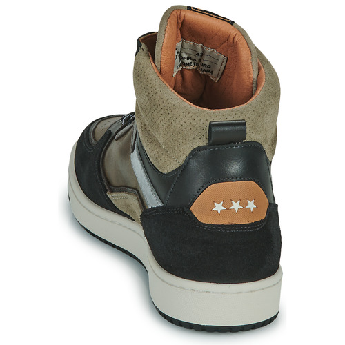 Pantofola d'Oro - BAVENO UOMO HIGH - Noir / Kaki