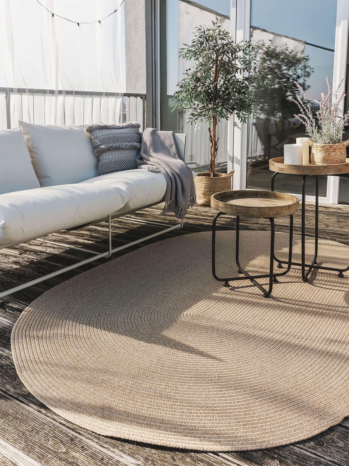 benuta nest Teppich NANDI 120 x 170 cm beige