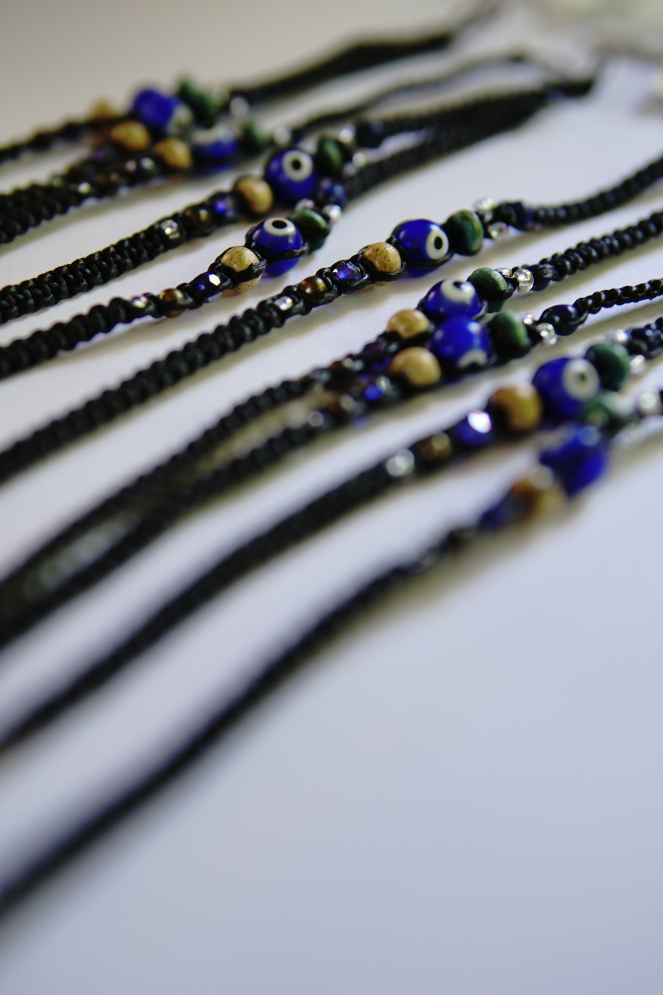Armband 'Augen', schwarz, multicolor günstig bestellen