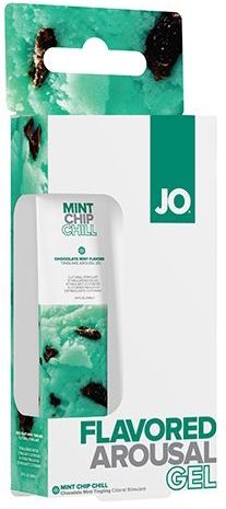 System JO - Flavored Arousal Gel Mint Chip Chill - 10 ml