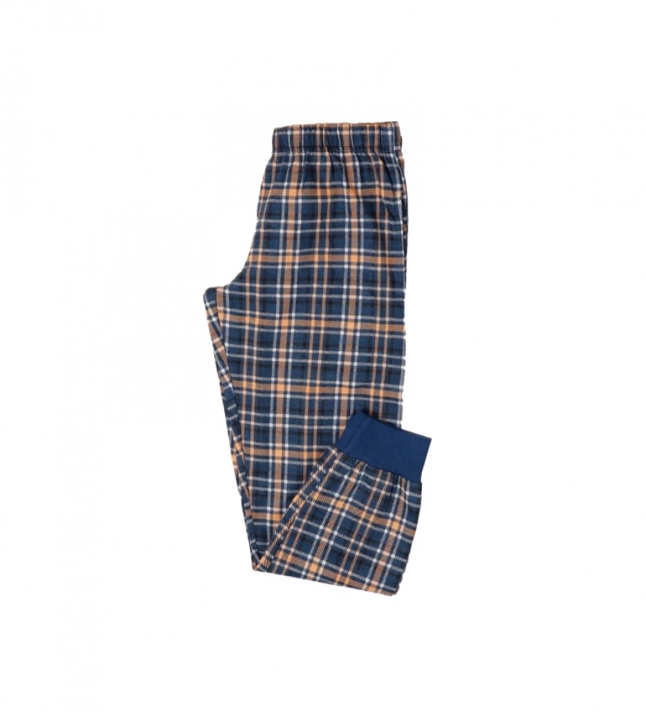 Pijama Aznar Innova Sobao cinza e azul