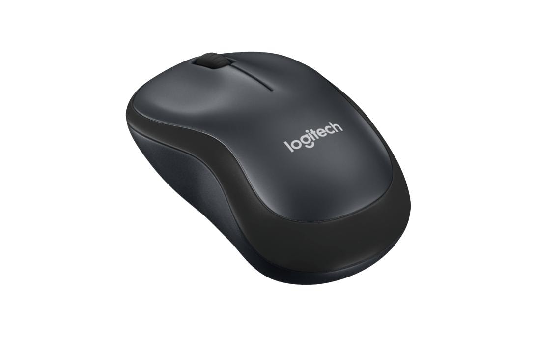 Maus M220 Silent , kabellosGeräuscharme USB-Funkmaus für Links- & Rechtshänder