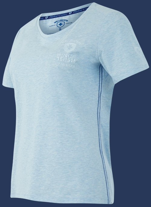 T-Shirt Lady OTLSU LuNitCTec, Lightbluemelange