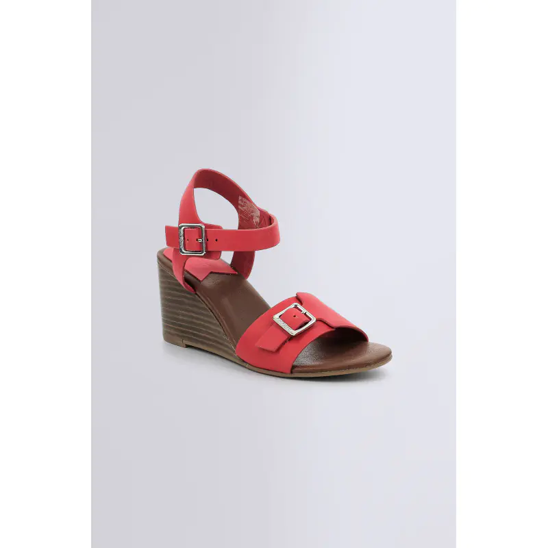 KICK VODOU ROUGE SANDALES Cuir Femme