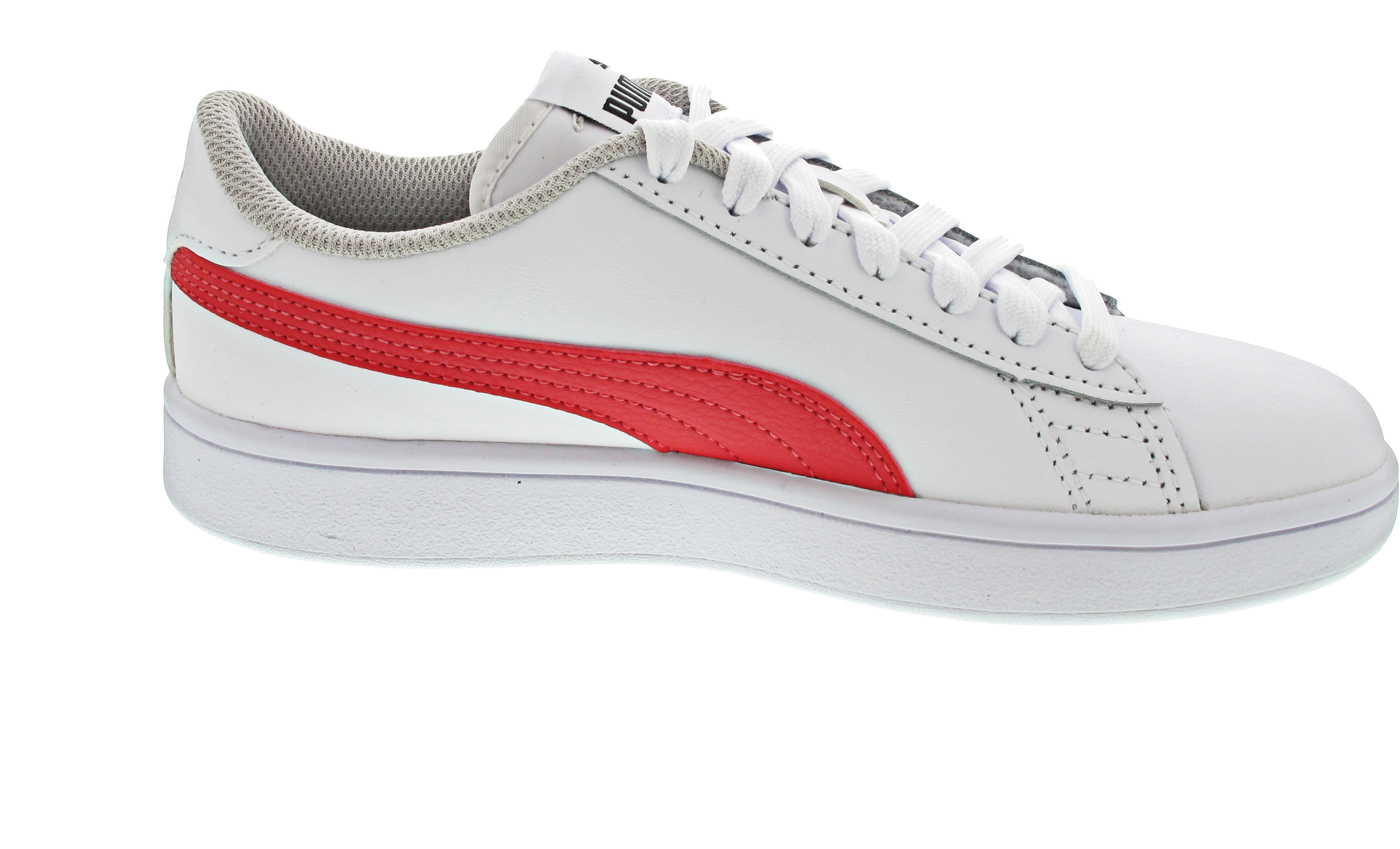 Puma Smash v2L Jr Sneaker weiss