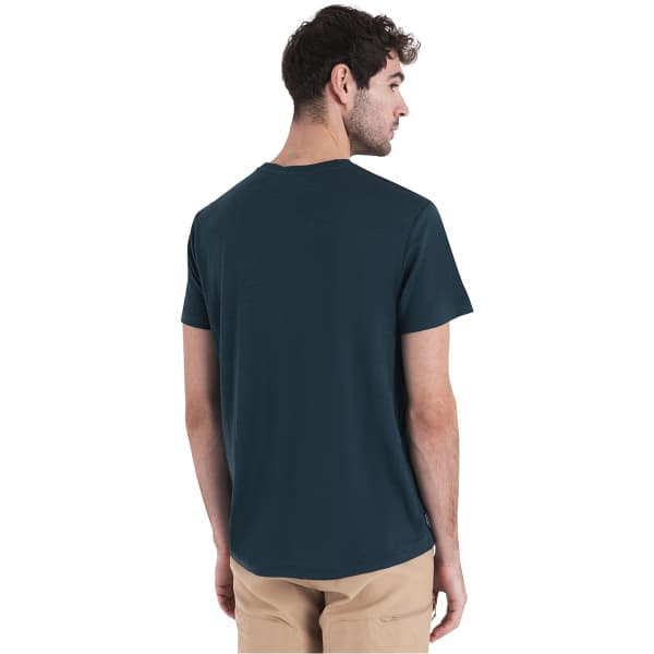T-shirt randonnée ICEBREAKER M MERINO 150 TECH LITE III SS TEE FATHOM GREEN