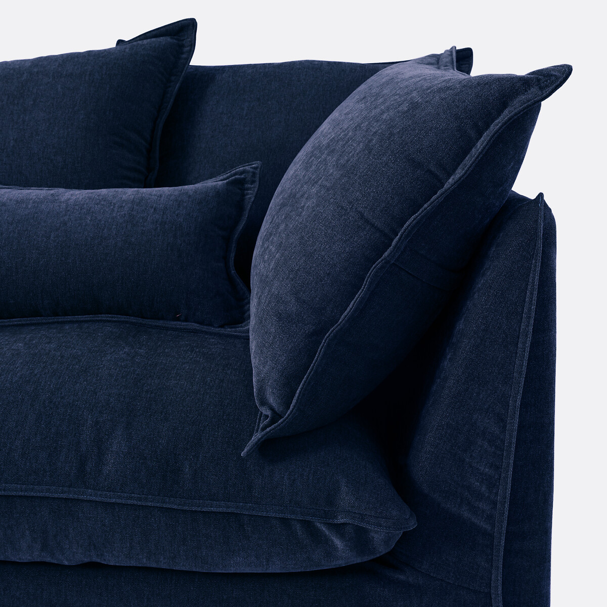 LA REDOUTE INTERIORS<br>Poltrona esquerda em poliéster mesclado, Odna