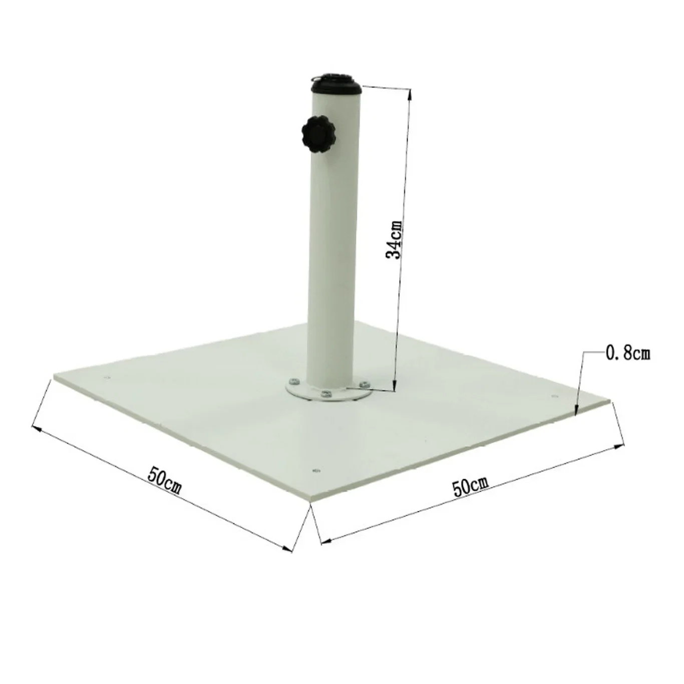 Skanden Parasollfot Oslo 16 kg