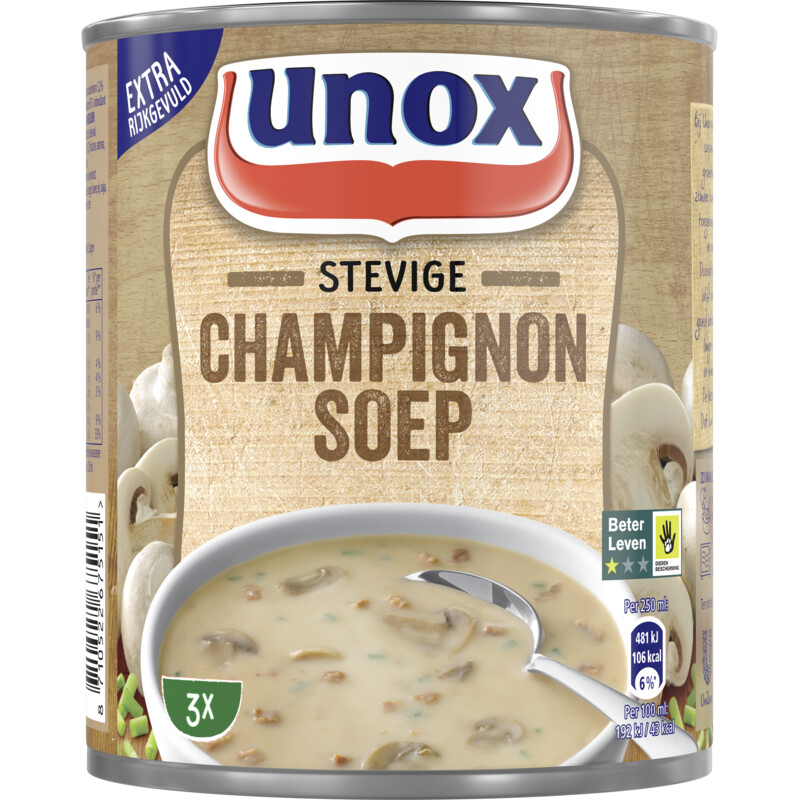 Unox Stevige champignonsoep