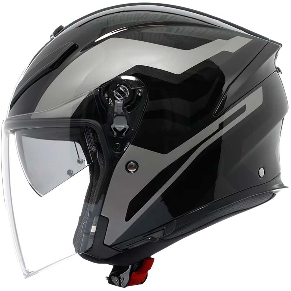 AGV - Casque K5 Jet Evo Tune Noir / Gris