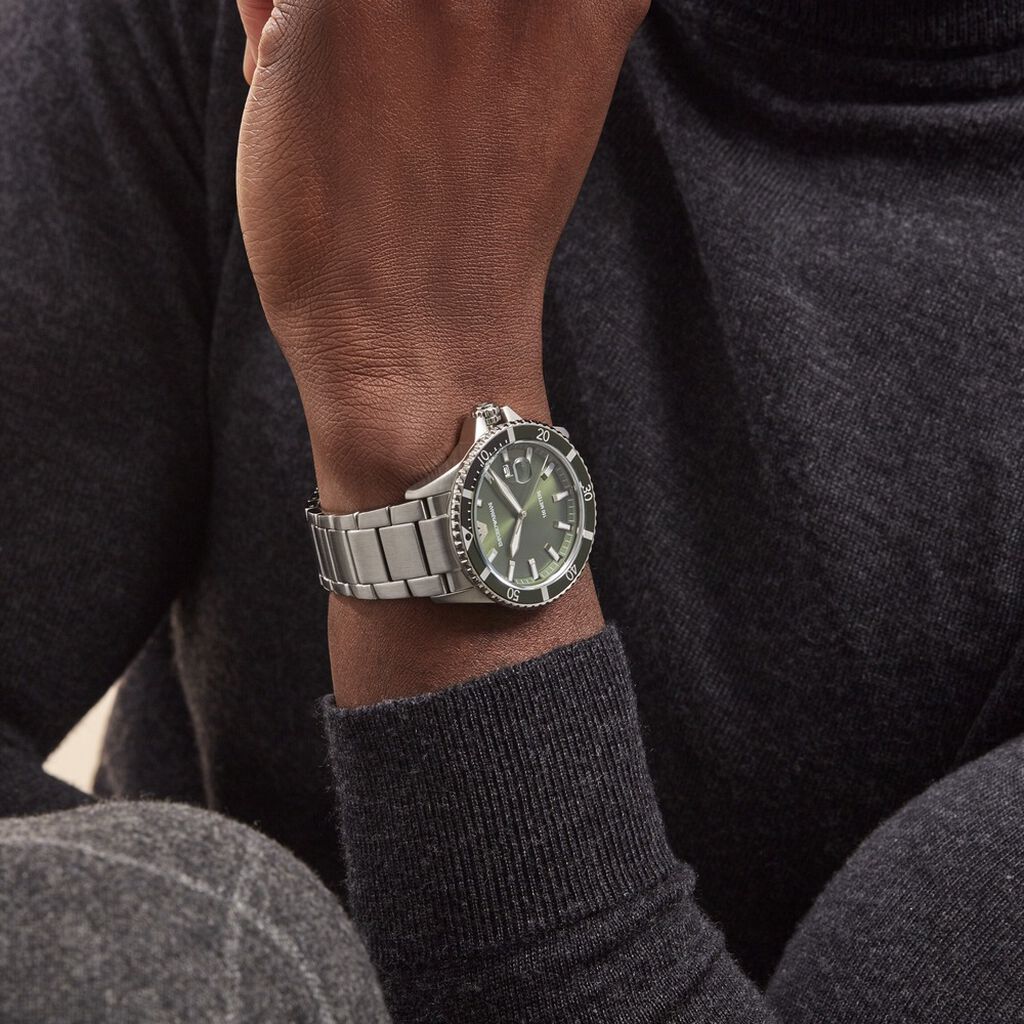 Montre Emporio Armani Vert