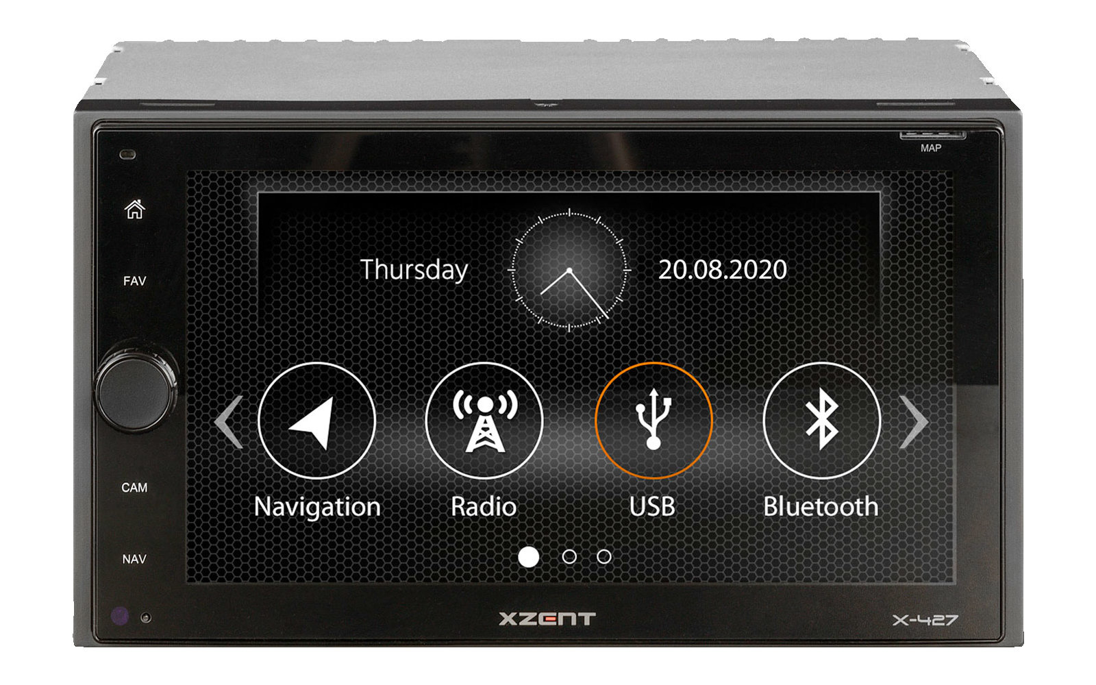 Xzent X-427 2-DIN Naviceiver Infotainmentsystem