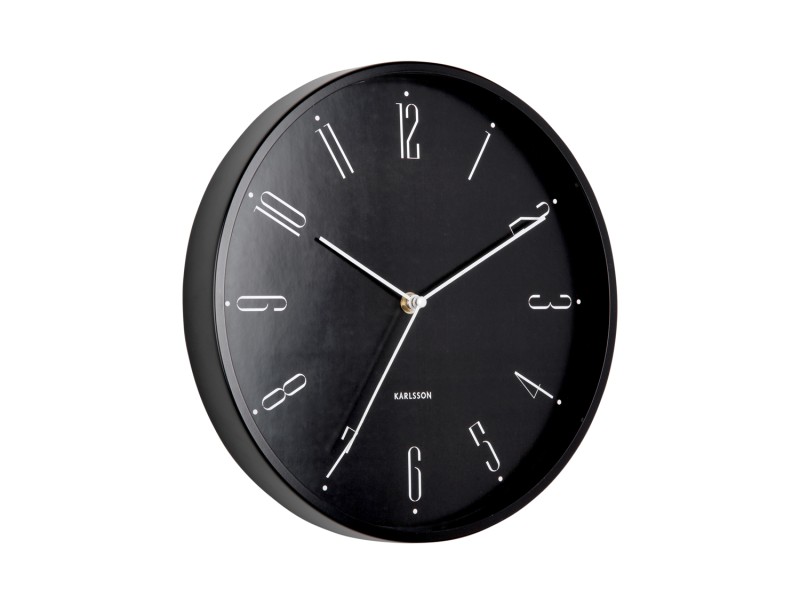Wall Clock Regal Numbers KA5988RD Blush red