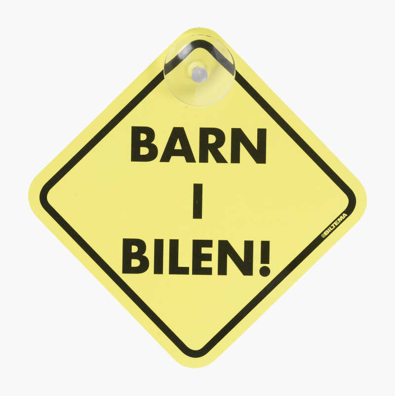 Barn i bilen-skilt