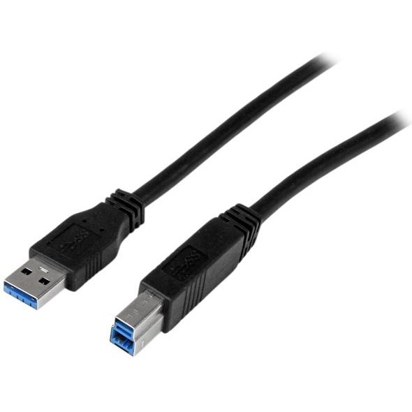 StarTech.com Câble Certifié USB 3.0 A vers B 1 m - M/M - Cordon USB3 SuperSpeed USB A USB B