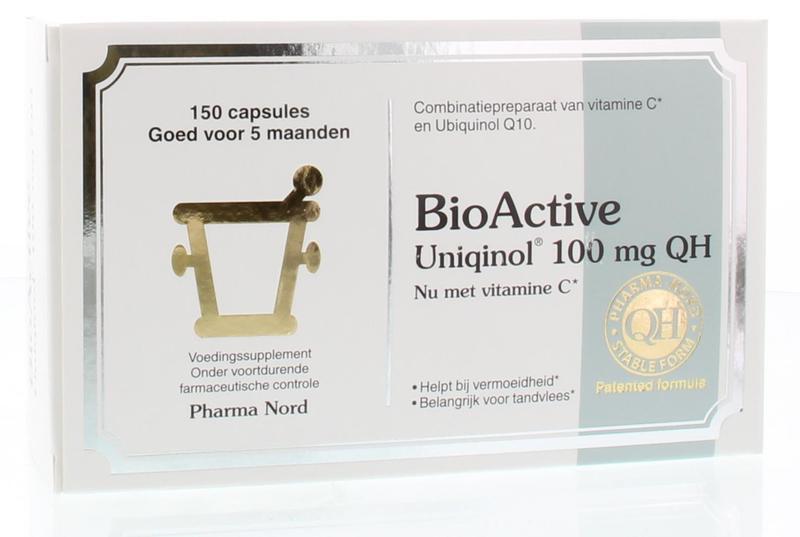 Pharma Nord Bio Active Uniquinol Q10 100mg 150 capsules