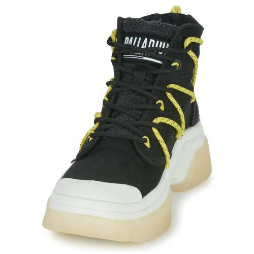 Palladium - PALLAWAVE LACE IT - Noir / Blanc