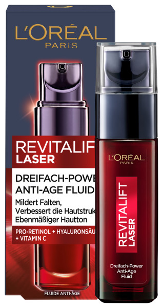 L'OREAL PARIS RevitaLift Laser X3 Dreifach-Power Anti-Age Serum DE 30 ml
