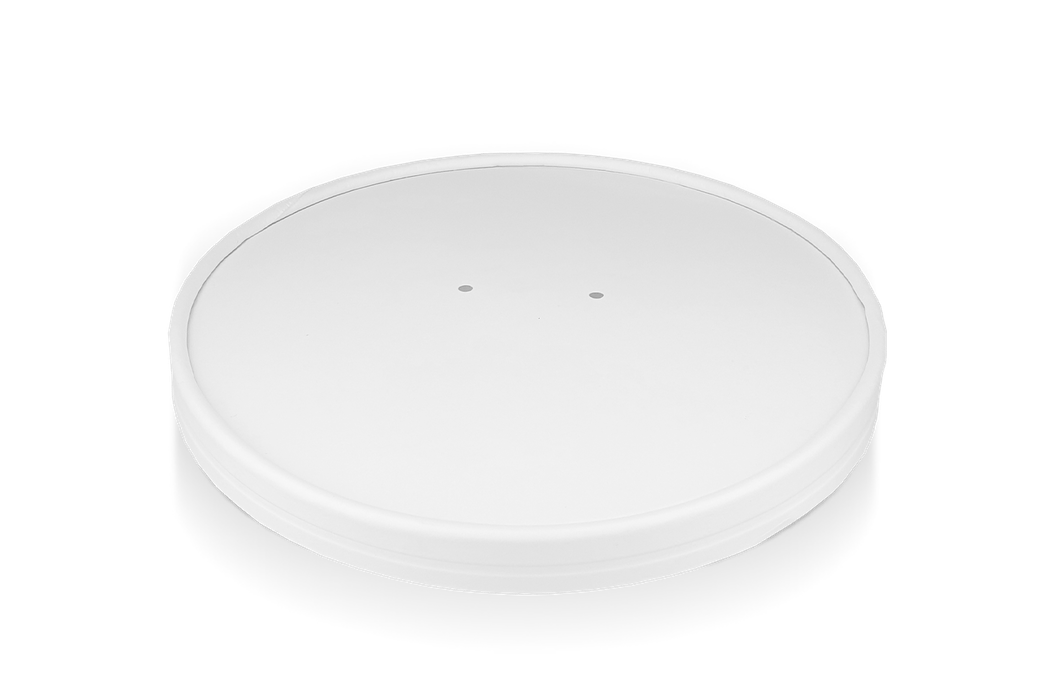 Deksel Salade Poke Bowl 900-1300ml Ø184mm wit BIO