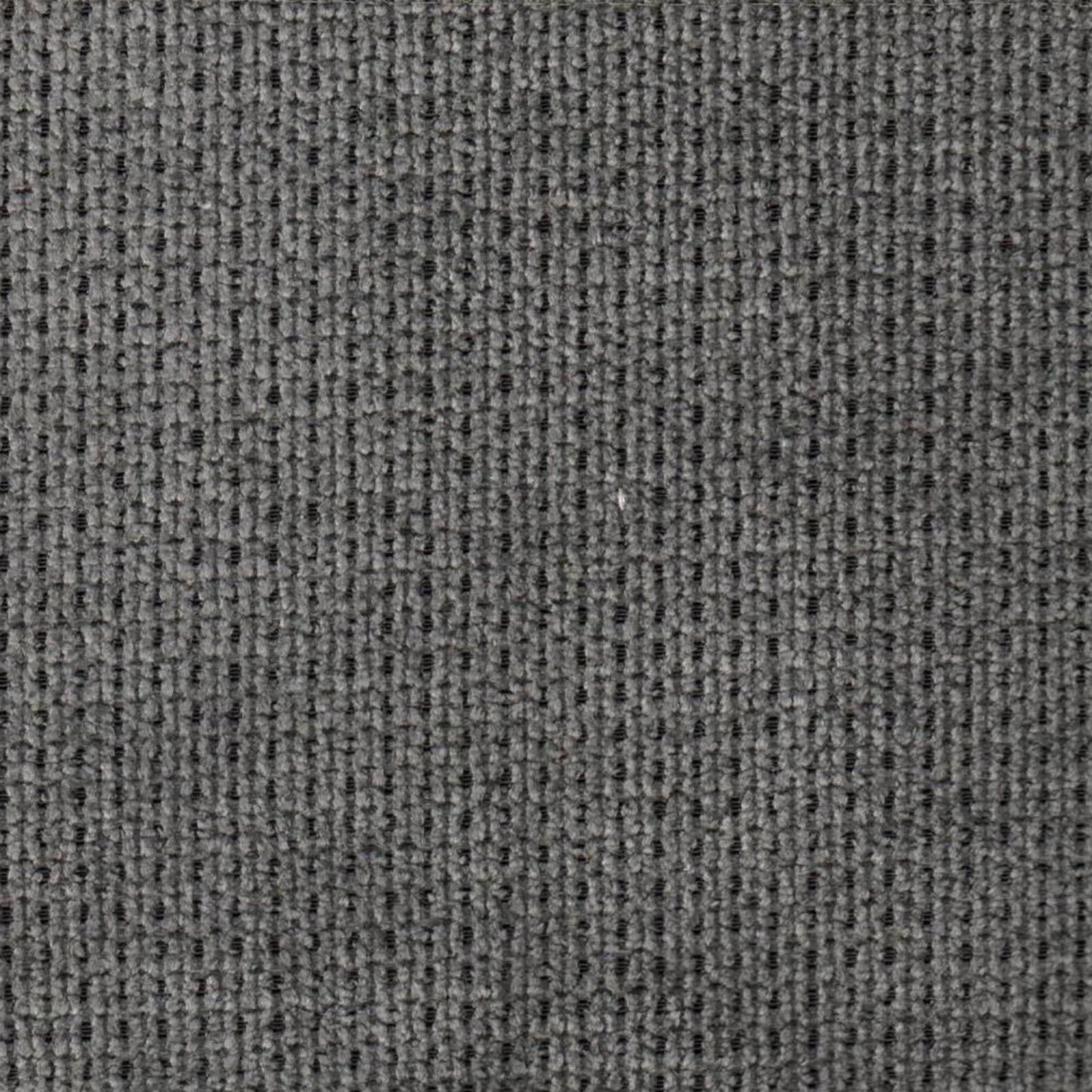 polsterpower Ecksofa - grau - Basismodell - Anstellhocker links