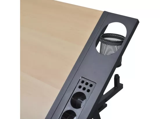 Table à dessin inclinable 2 tiroirs et tabouret