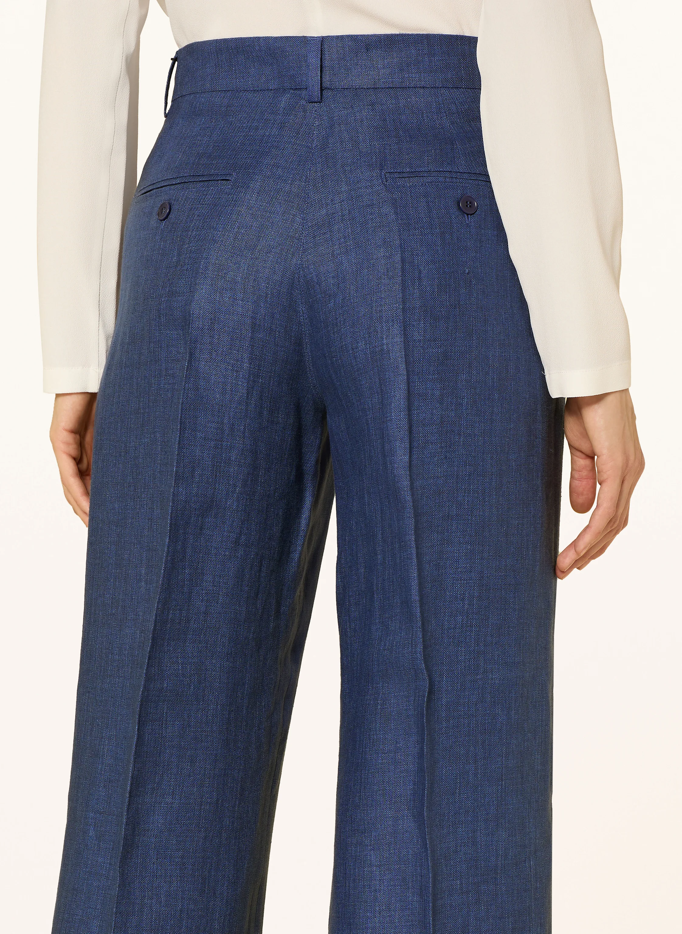 WEEKEND Max Mara Marlenehose MALIZIA aus Leinen