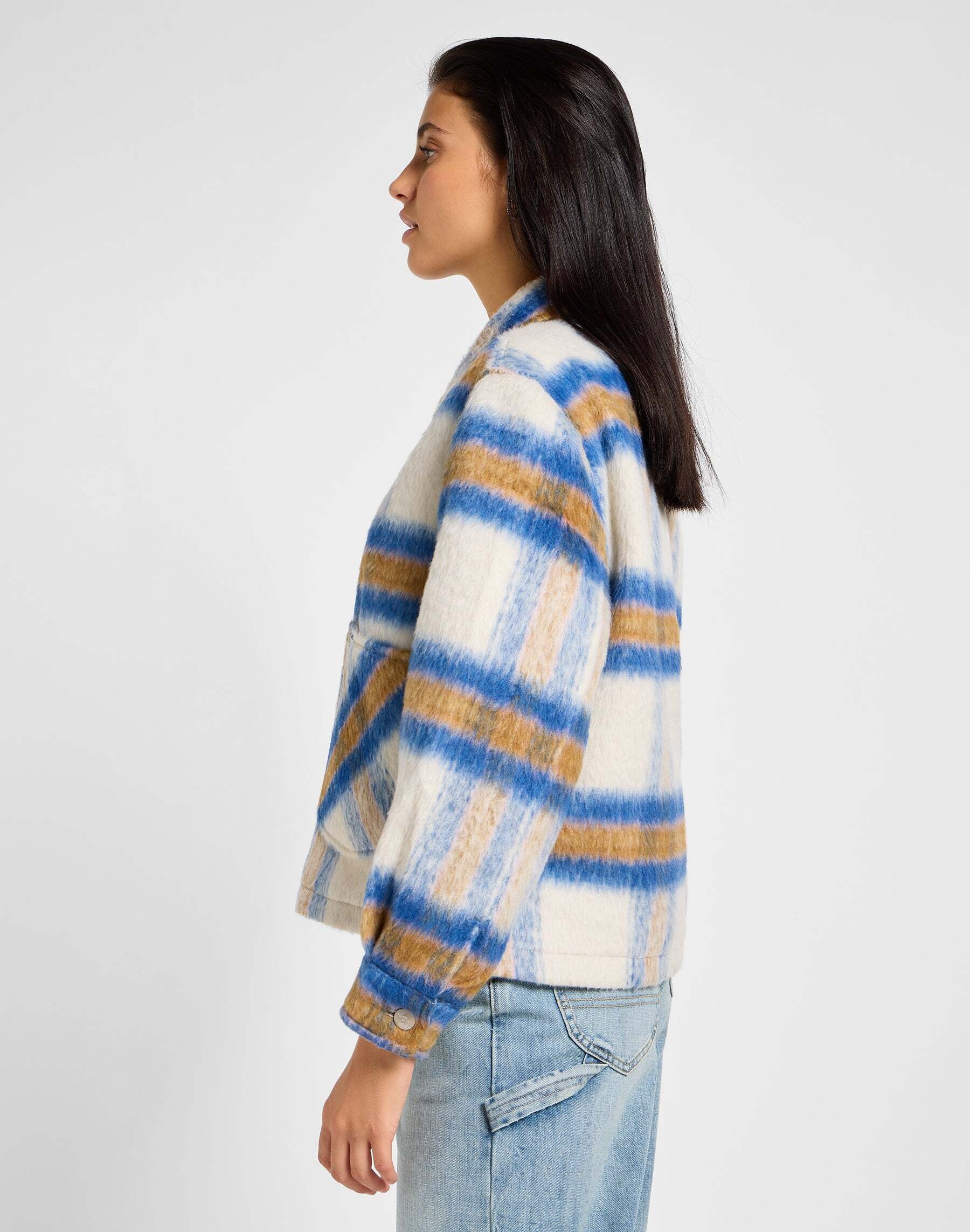 Lee® Wolljacke »Lee Wolljacke Cropped Wool Jacket«