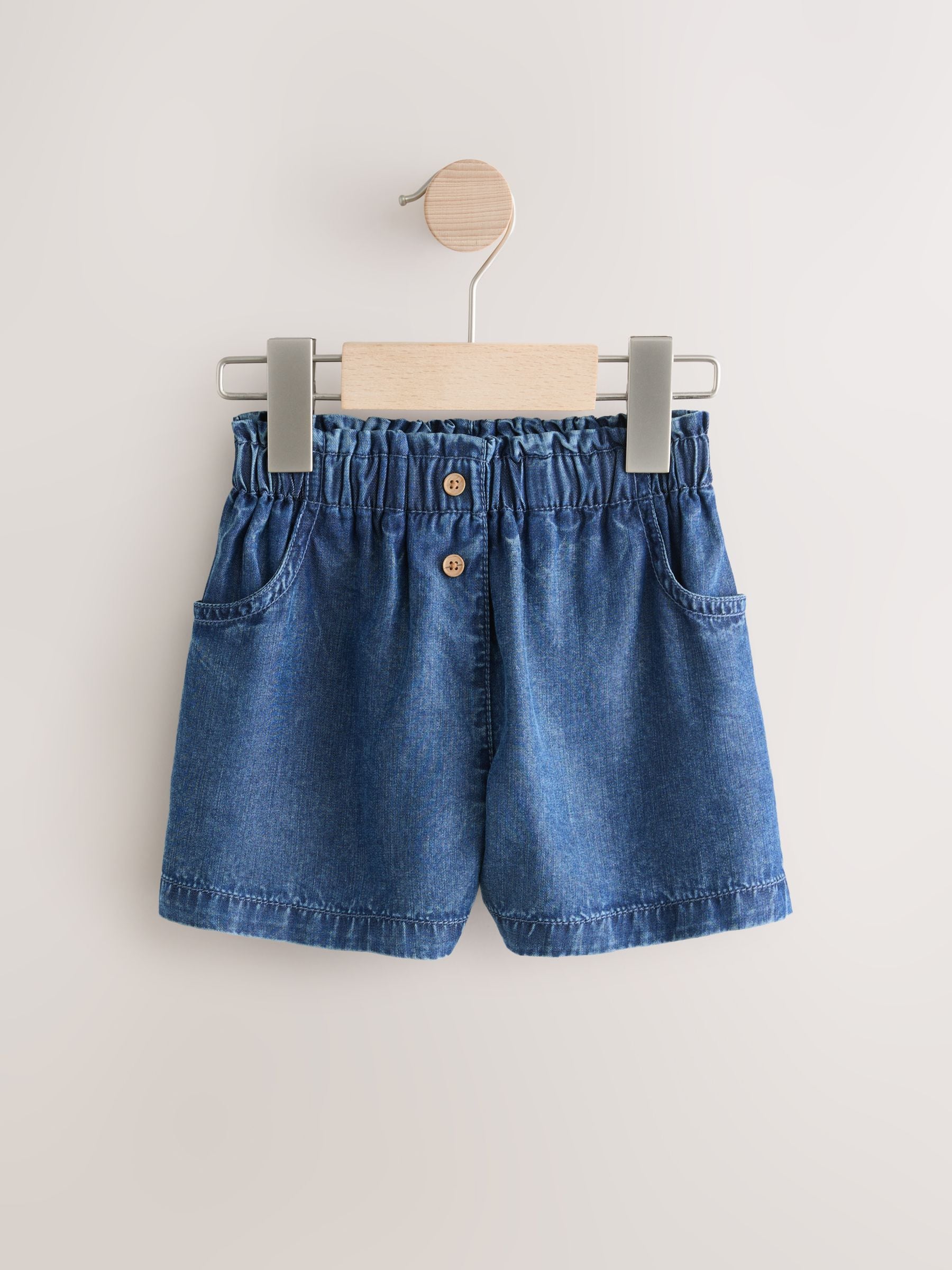 Blauwe denim - Set van 2 shorts (3 mnd-7 jr)