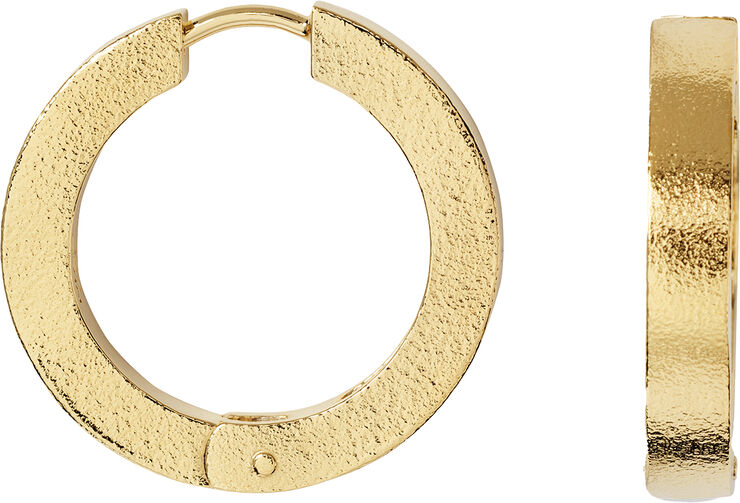 Camille Brinch Jewellery Large Rebel Hoops Gold