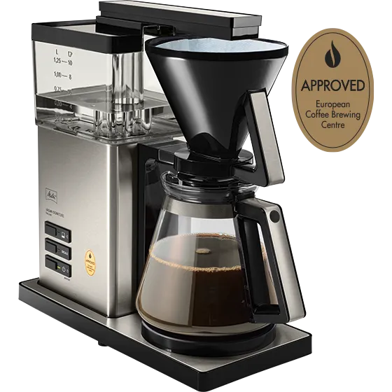 Melitta Aroma Signaturedeluxe - Kaffemaskine - 10 Kopper - Rustfrit stål