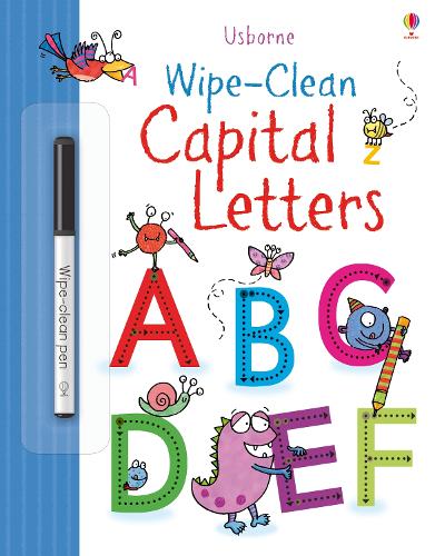 Wipe-Clean Capital Letters - Wipe-Clean (Paperback)