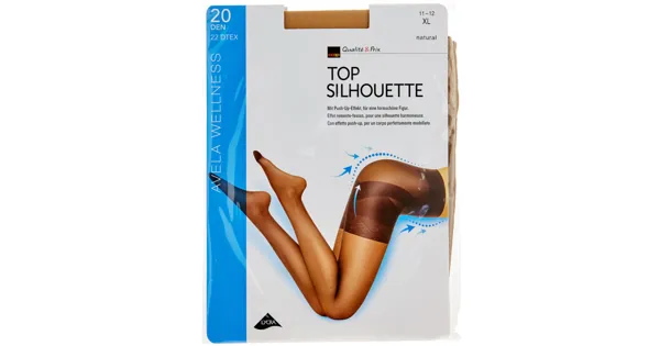 Avela Strumpfhose Top Silhouette Natural 11 - 12