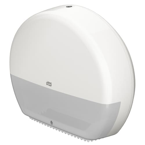 Distributeur de papier toilette Tork blanc pour rouleaux géant T2