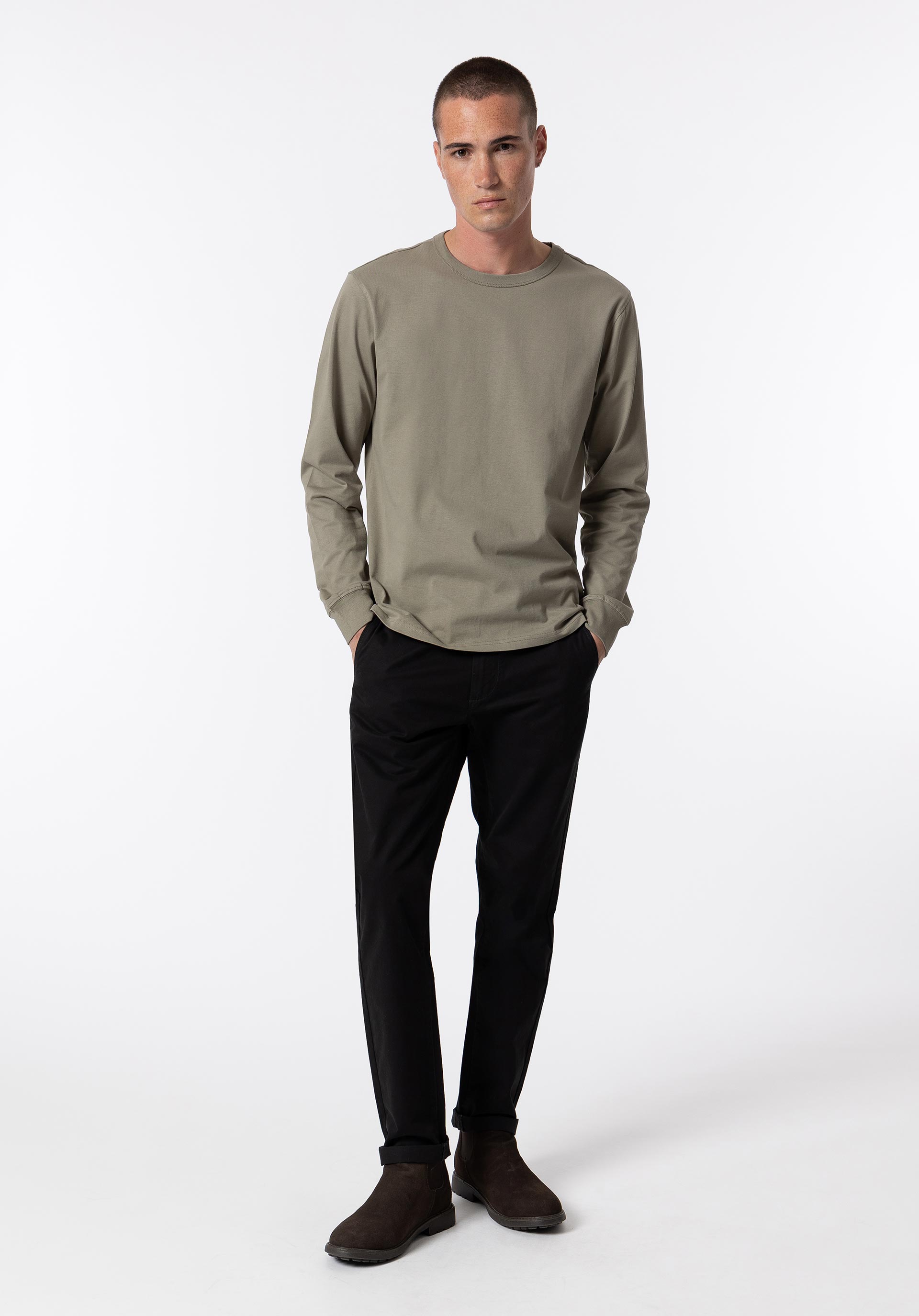 Calças Chino Tapered Fit