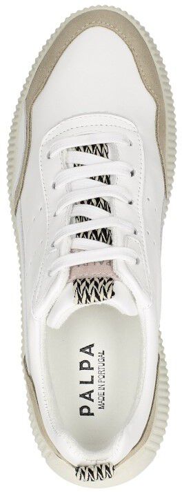 Palpa Veterschoenen Laag gebroken wit
