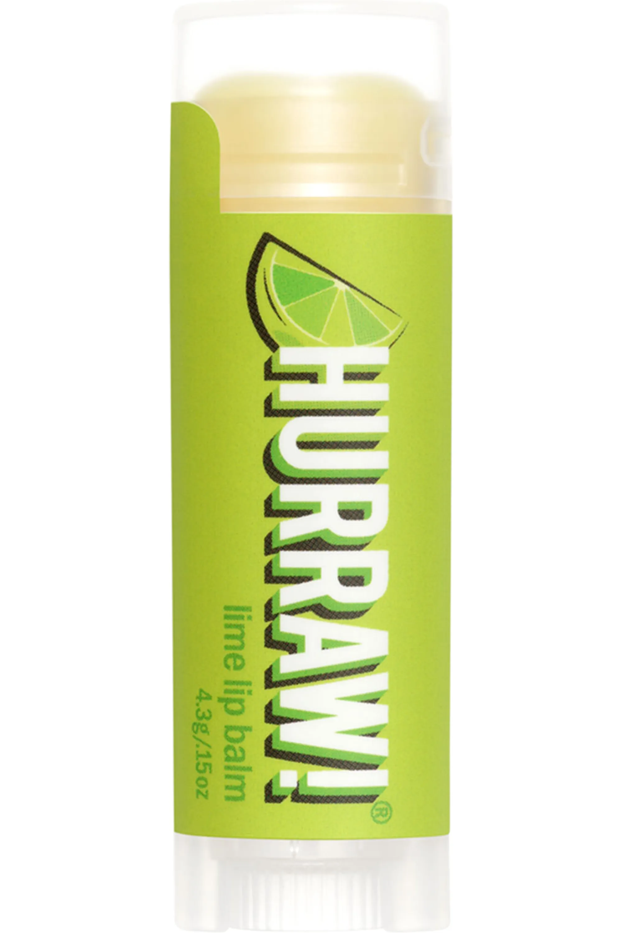 Hurraw! Baume à lèvres naturel Citron Vert-4.10 g