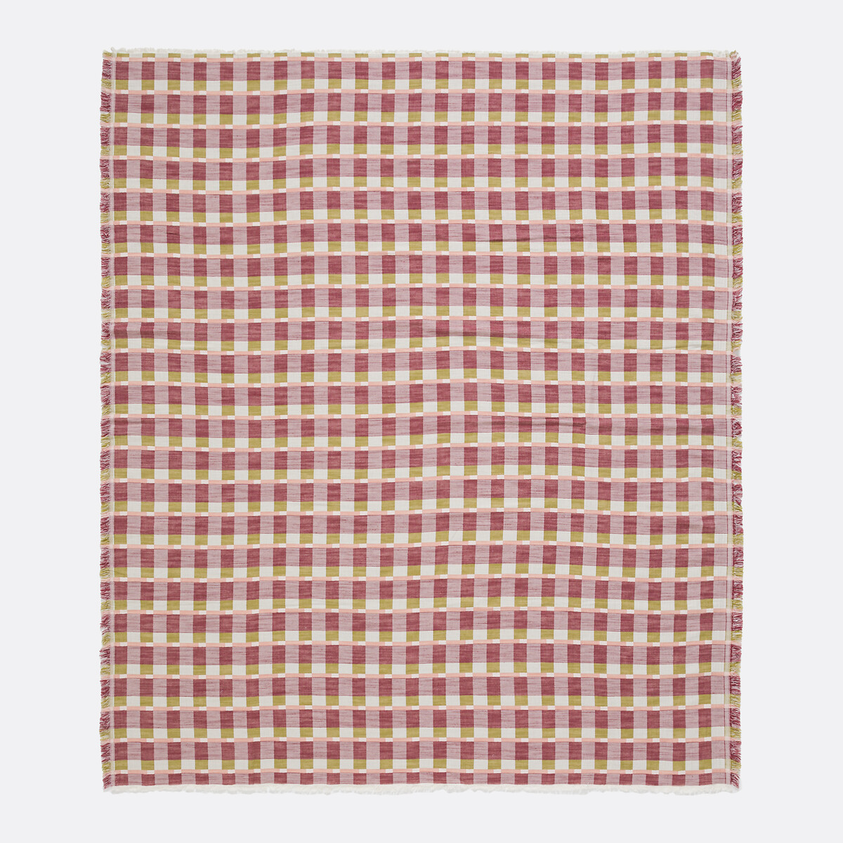 LA REDOUTE INTERIEURS<br>Lança em jacquard com motivos geométricos, Virna