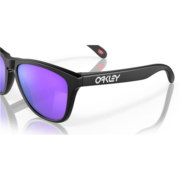 Lunette de soleil lifestyle OAKLEY FROGSKINS MATTE BLACK/PRIZM VIOLET
