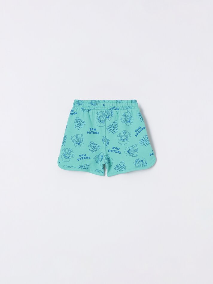 Conjunto de camiseta e shorts da Patrulha Canina - Nickelodeon - Verde