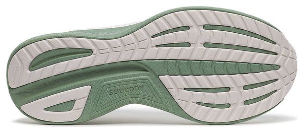 Chaussures Running Saucony Ride 18 Blanc/Kaki Homme