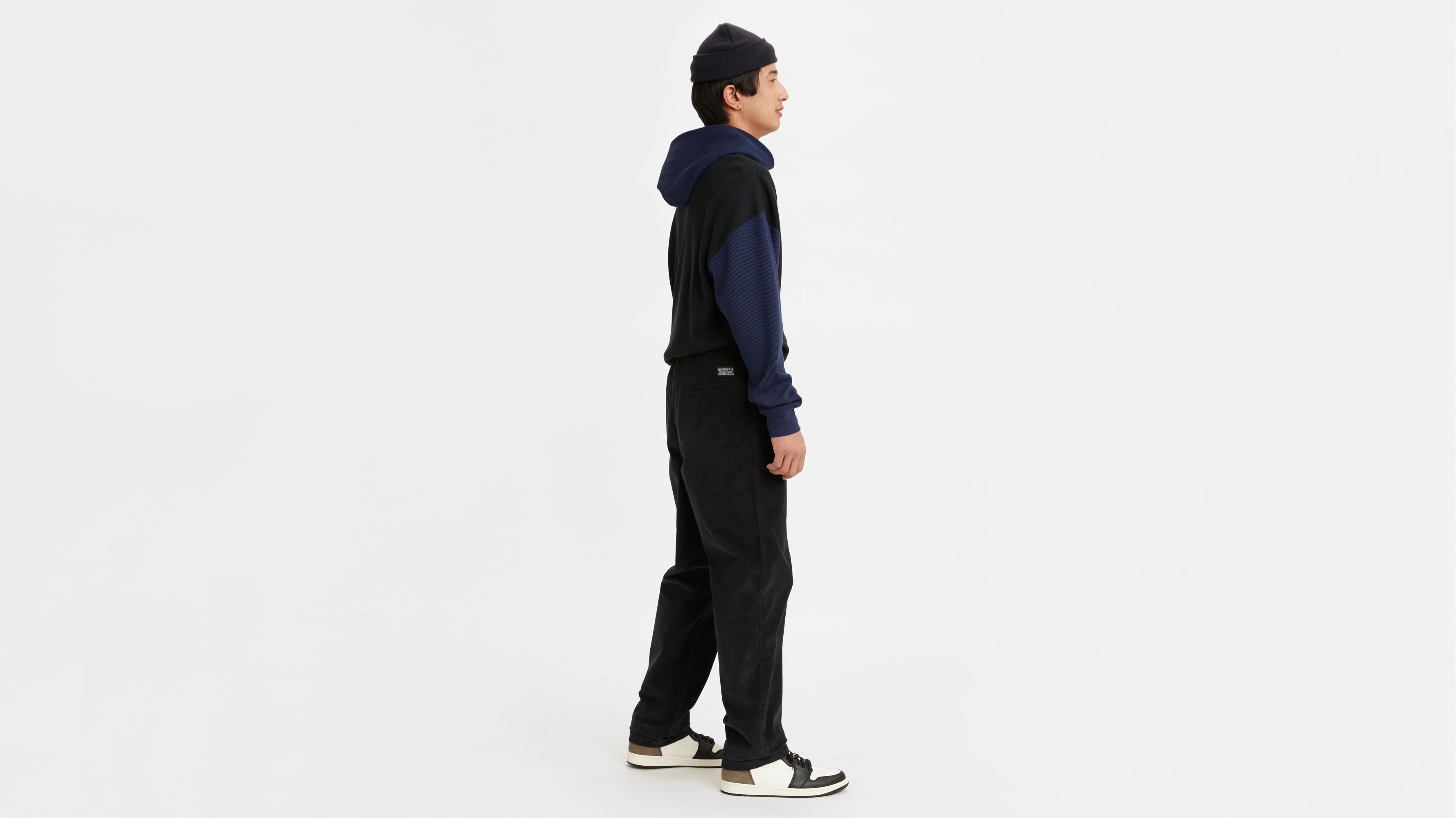 Pantalon velours Levi's® Skateboarding Quick Release - Anthracite Nigh - Noir