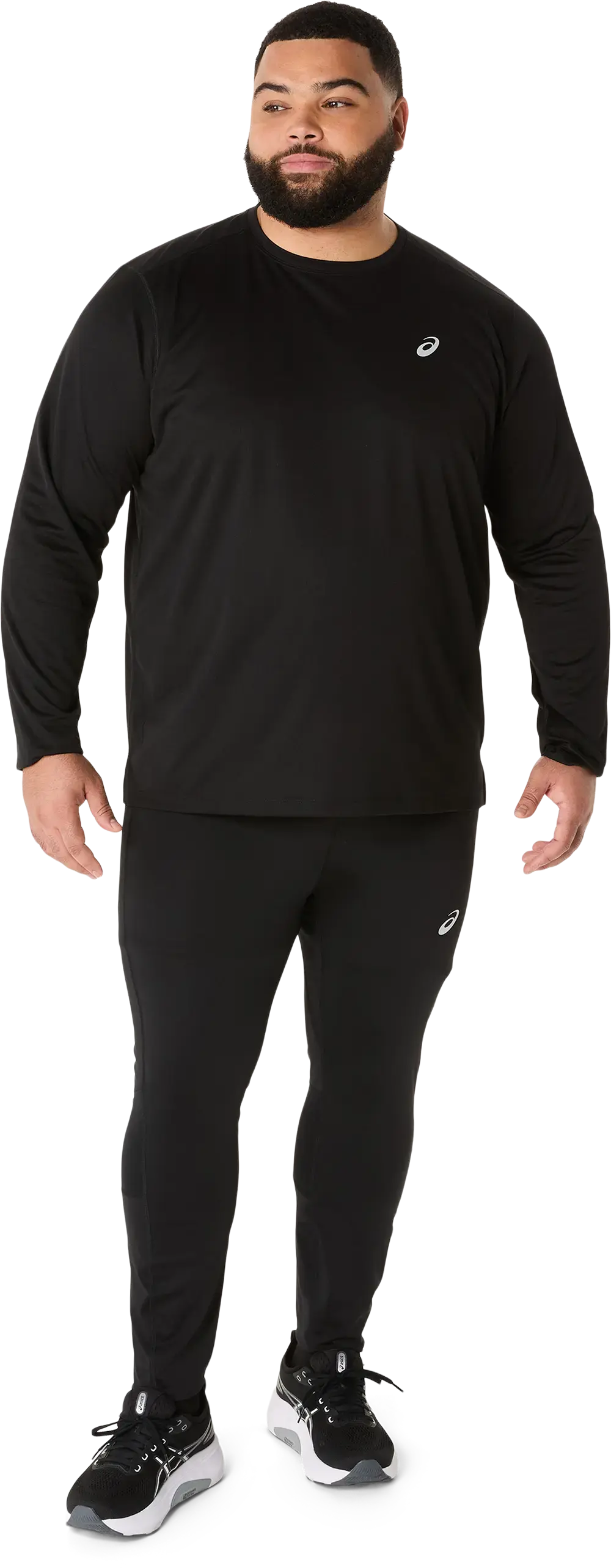 ASICS Core Hardloopshirt Lange Mouwen Zwart Heren