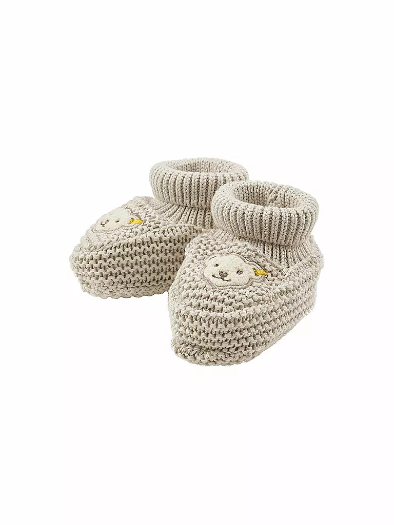 STEIFF Baby Strickschuhe  beige