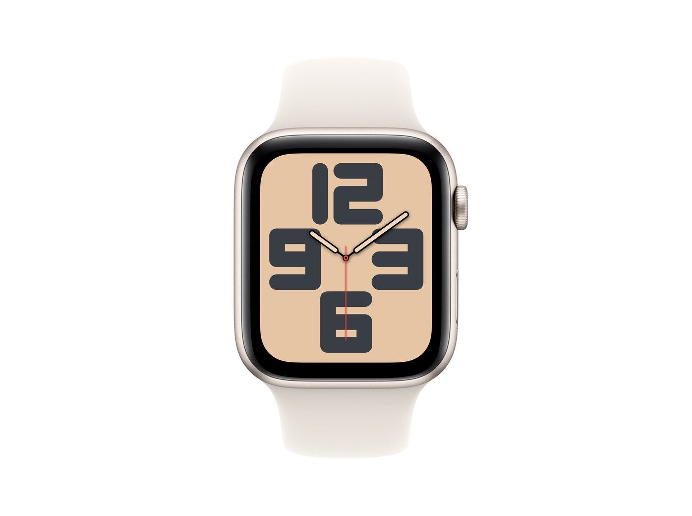 APPLE WATCH SE GPS 44MM LUZ DAS ESTRELAS COM BRACELETE DESPORTIVA LUZ DAS ESTRELAS (TAMANHO M/L)