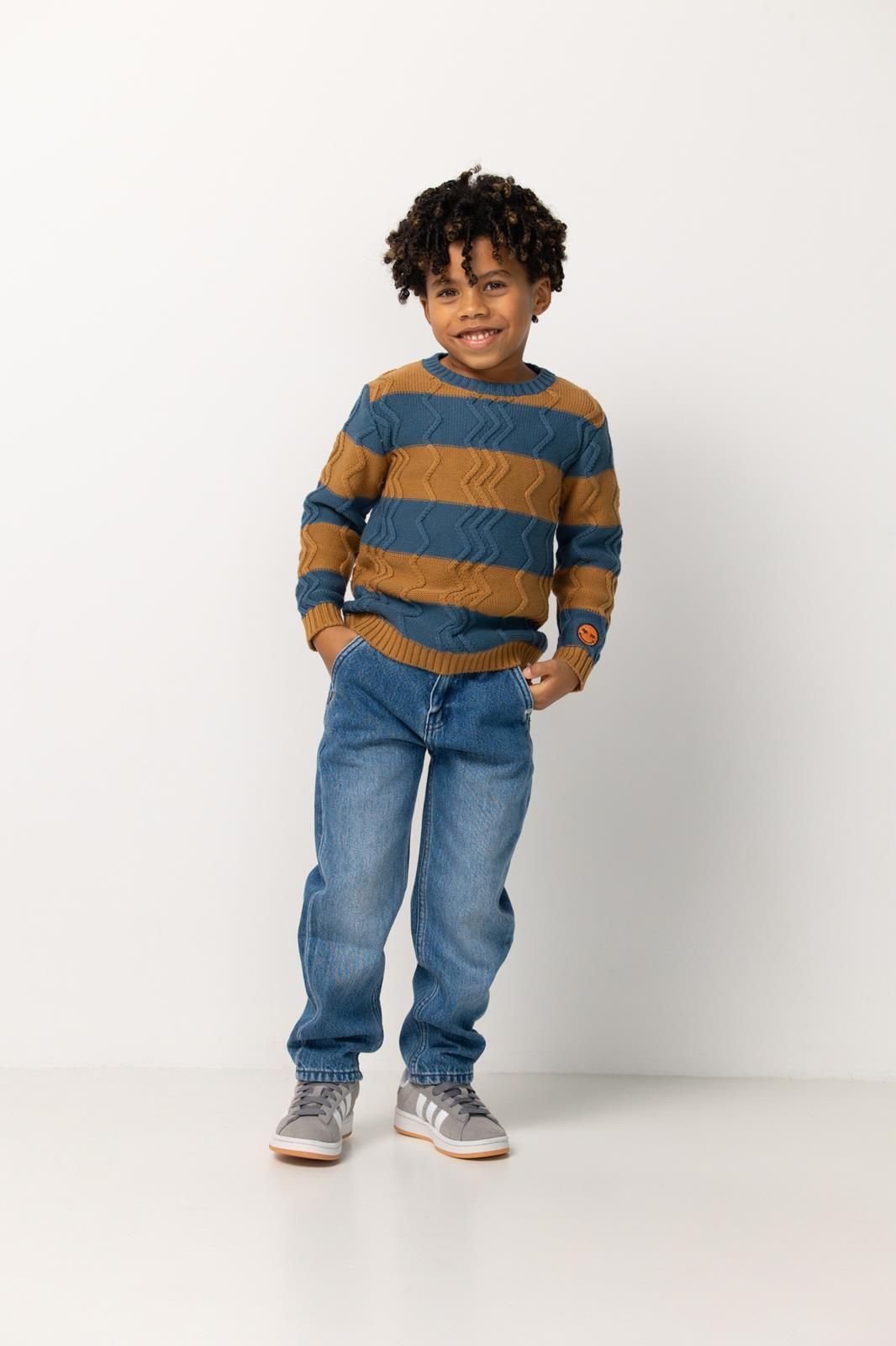 Noppies Kids Trui Rainelle - Stripe Pattern Dark Blue