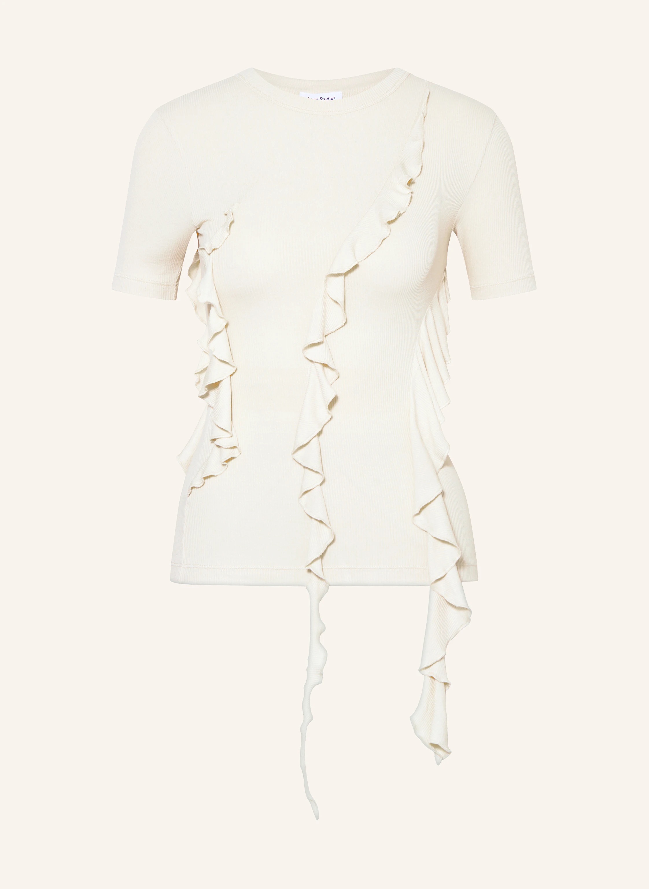 Acne Studios T-Shirt mit Volants