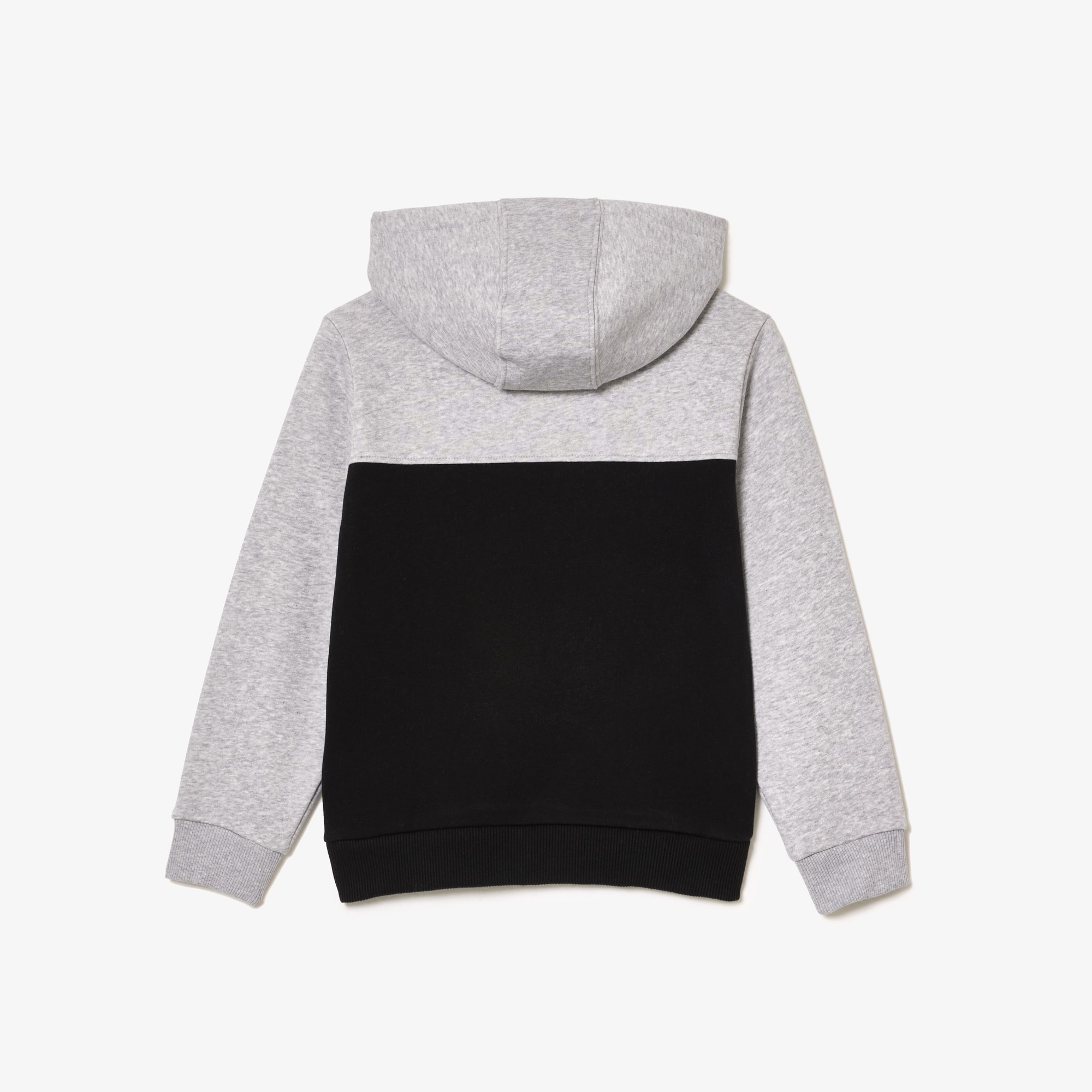 Sweatshirt à capuche enfant Lacoste en molleton coton biologique Pullovers & Sweatshirts - Gris - Lacoste - Enfant