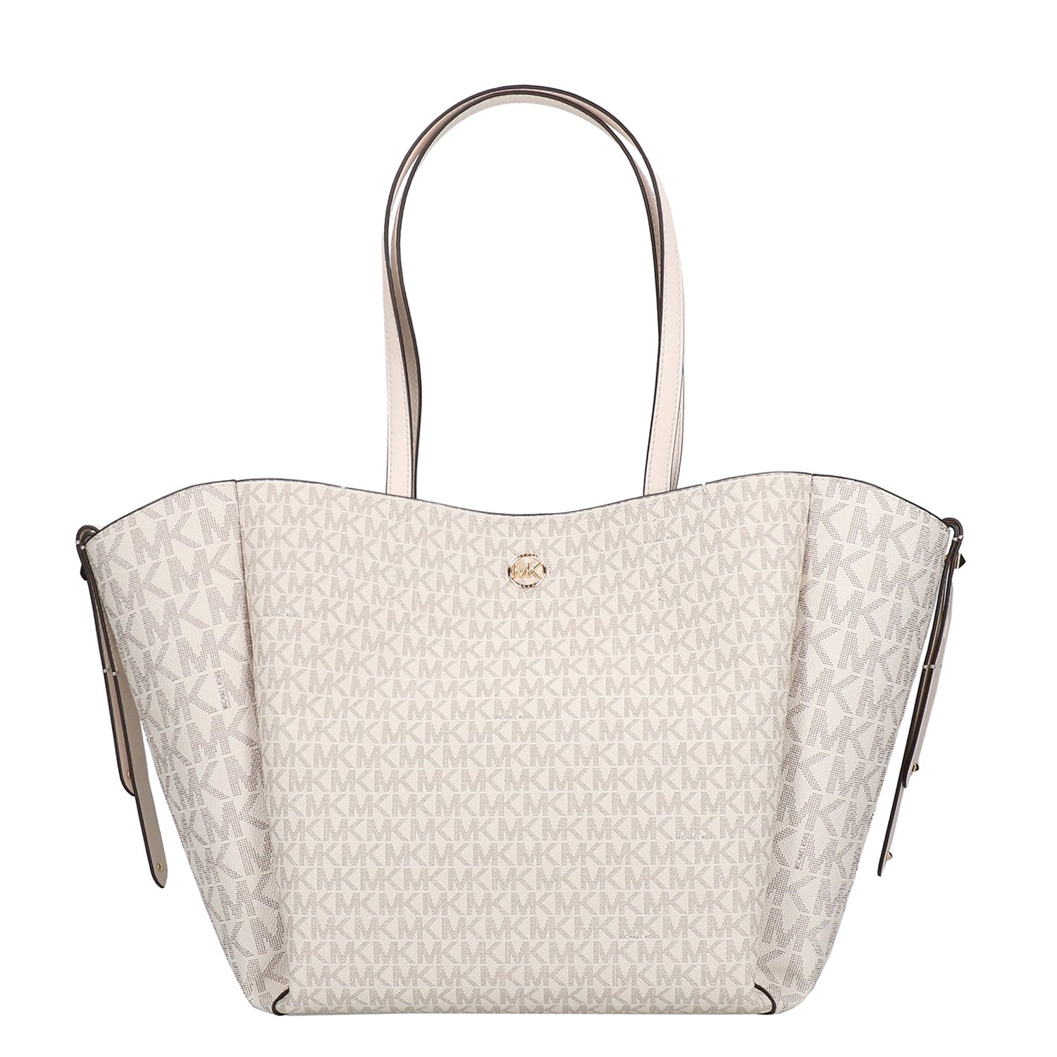 Michael Kors Freya Large Open Tote vanilla/cream