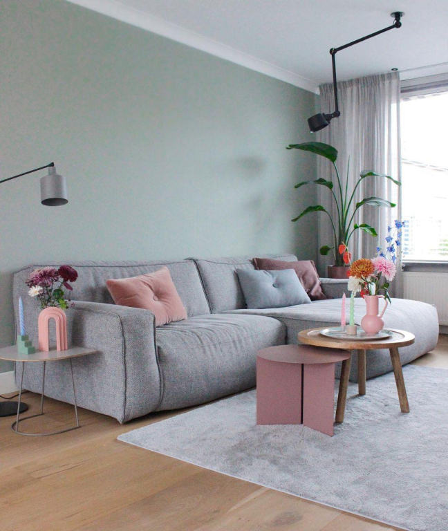 Hay Dot Cushion Soft kussen 60x45 rose