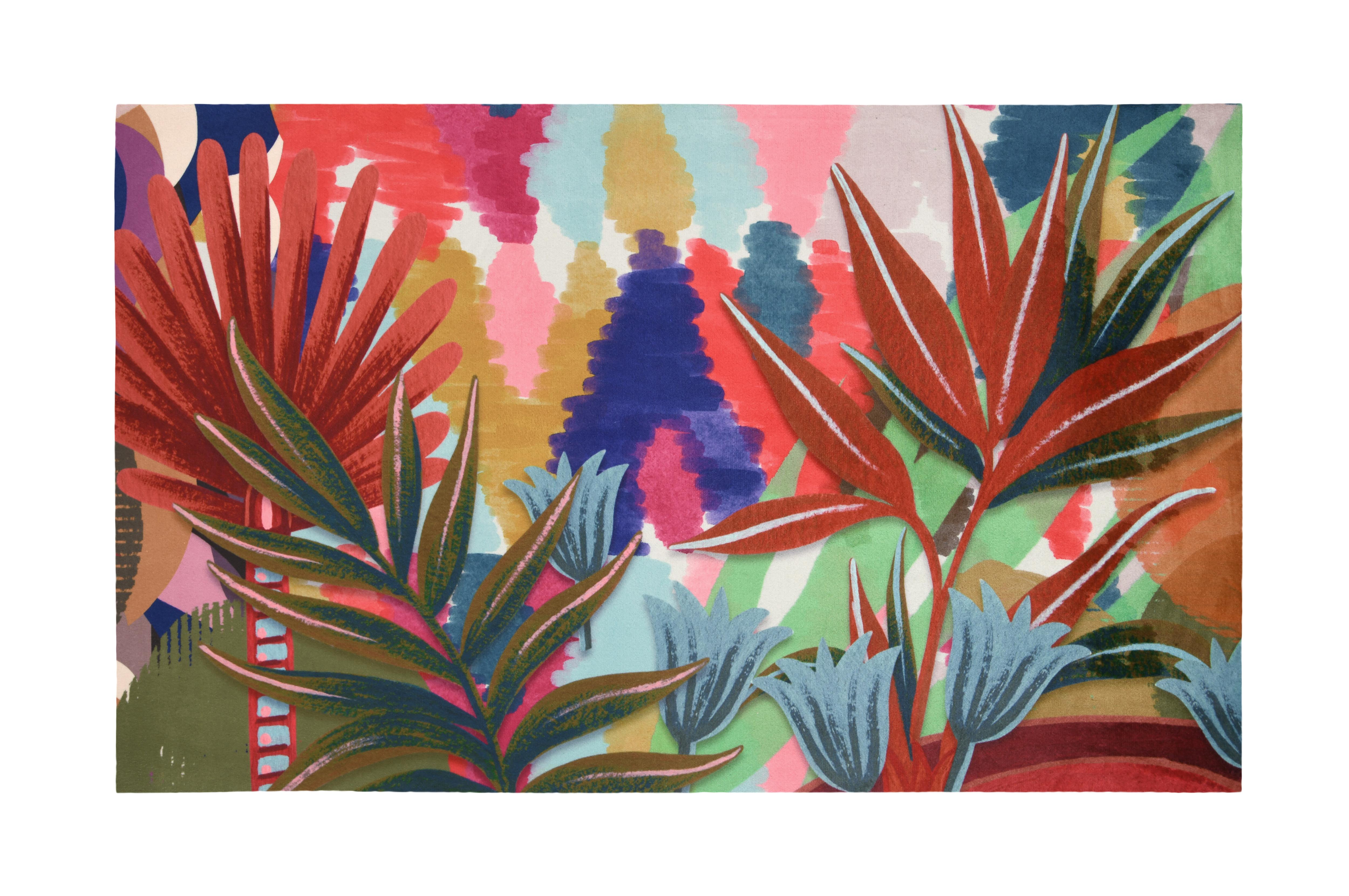 ISADORA TAPIS RUBBER 45X75CM MULTICOLORE